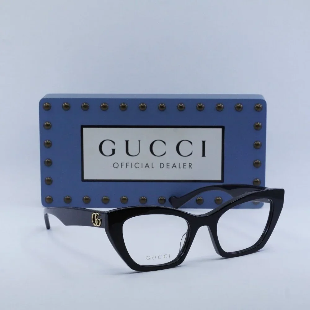 Final Price! Gucci GG1334O 001 Black Eyeglasses - Picture 8 of 10